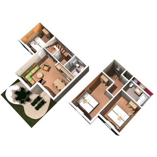 Comfort cottage BT610 at Park Bostalsee